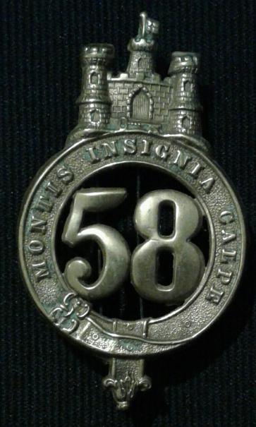 The 58th Regiment of Foot