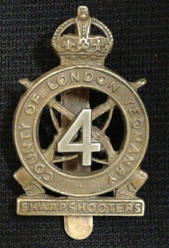 The 3/4th County of London Yeomanry (Sharpshooters)
