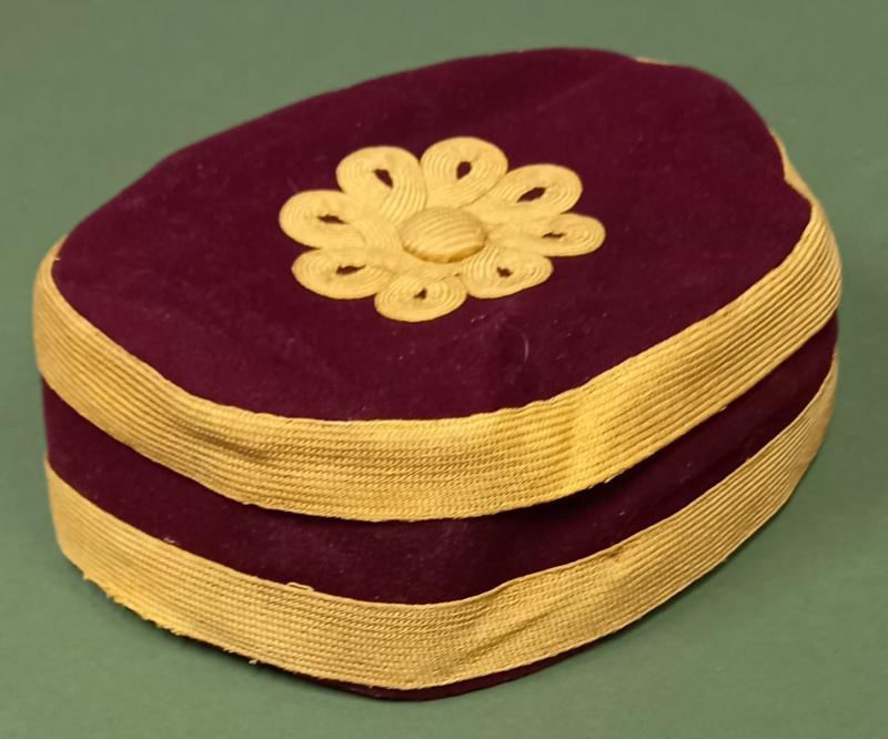 VICTORIAN BRITISH ARMY CAVALRY TROOPERS PILLBOX CAP