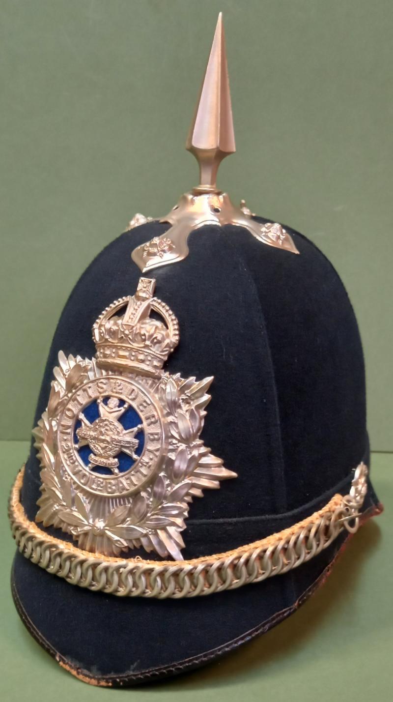 Home Service Pattern Helmet. Nottinghamshire and Derbyshire