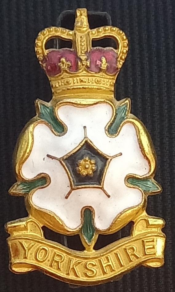 YORKSHIRE VOLUNTEERS  REGIMENT