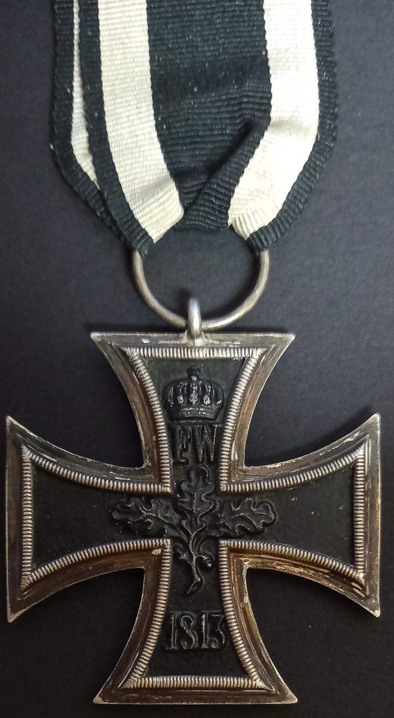 GERMAN WW1 IRON CROSS 2ND CLASS