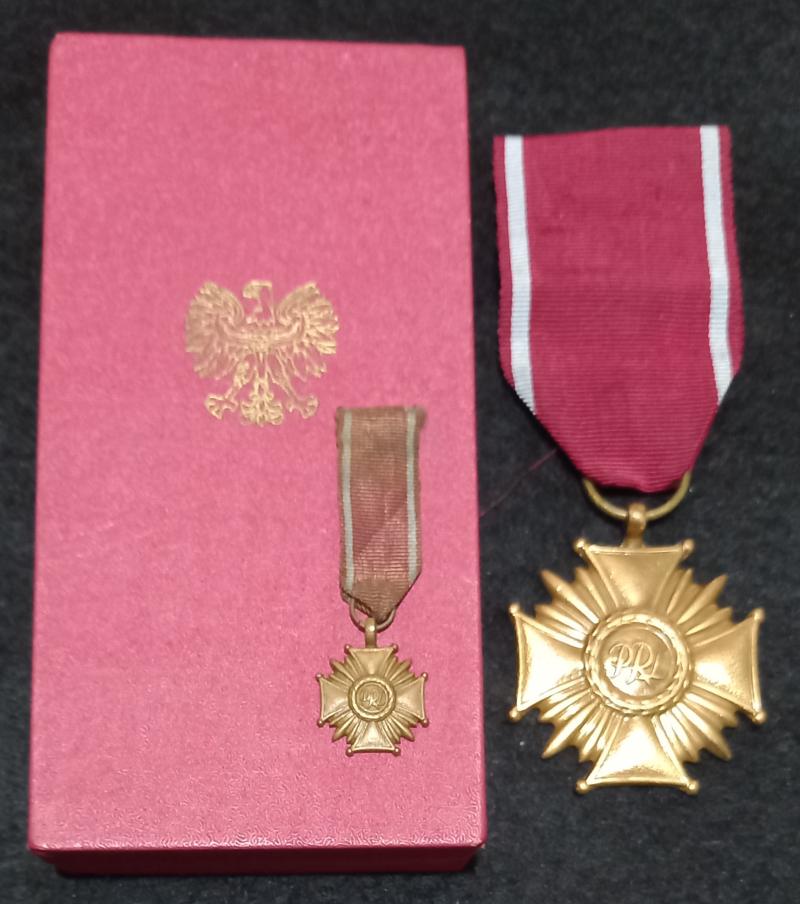 POLAND: CROSS OF MERIT CIVIL BRONZE AWARD