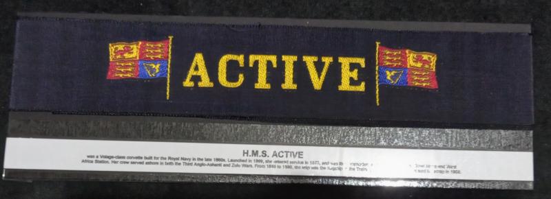 H.M.S. ACTIVE  (VICTORIAN 1869)