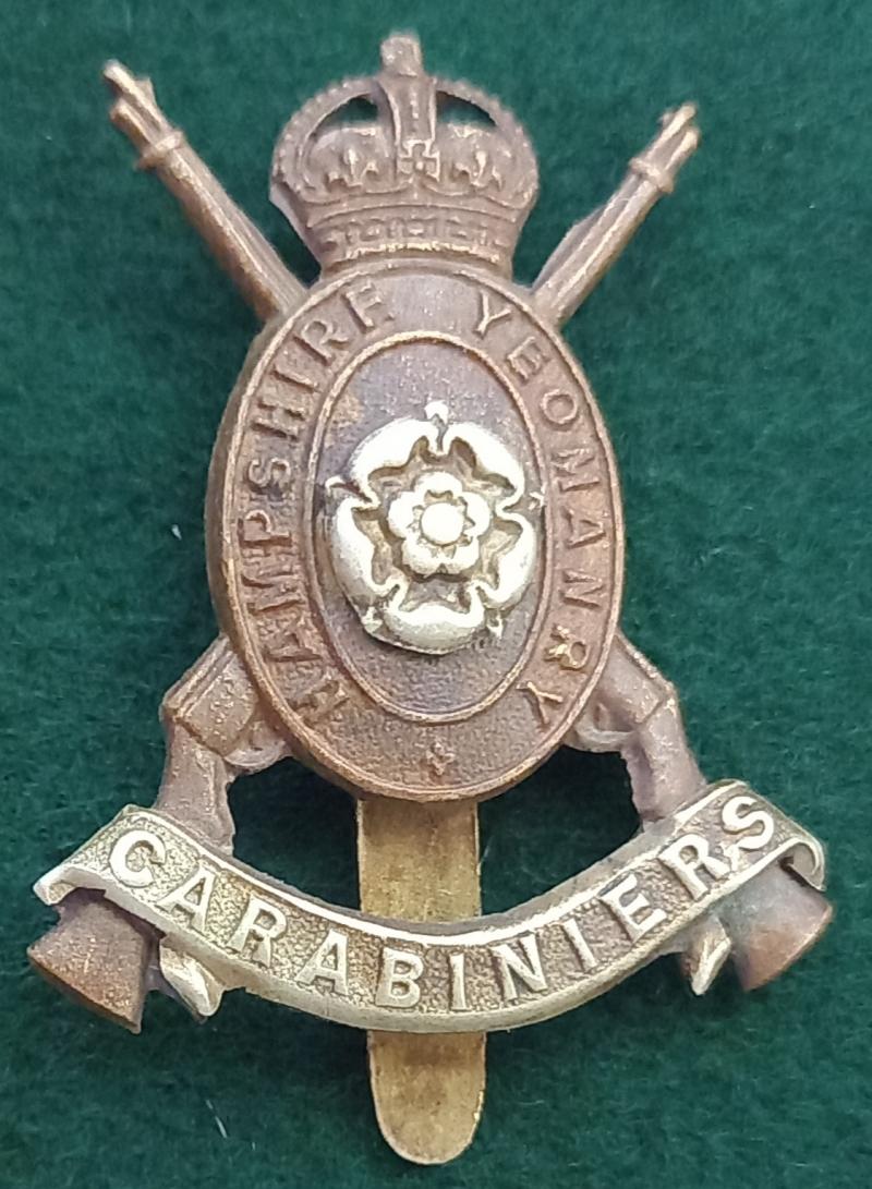 HAMPSHIRE CARABINIERS  YEOMANRY