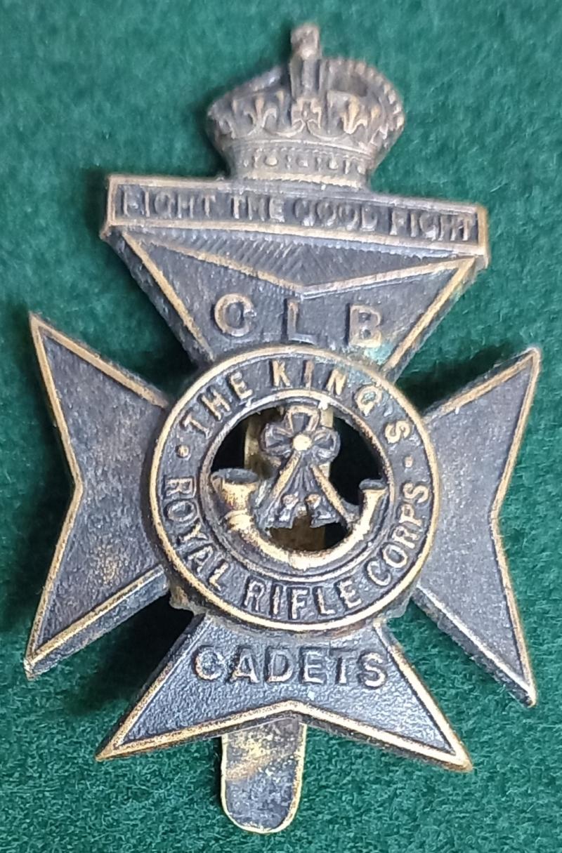 KING'S ROYAL RIFLE CORPS