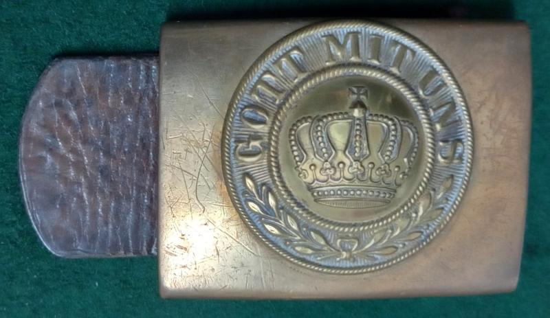 WW1 IMPERIAL GERMAN PRUSSIAN BUCKLE