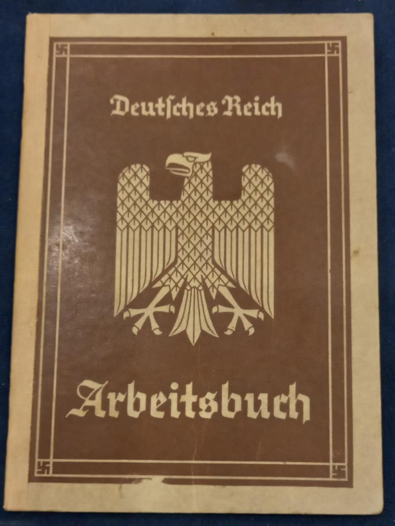 DEUTSCHES REICH ARBEITSBUCH