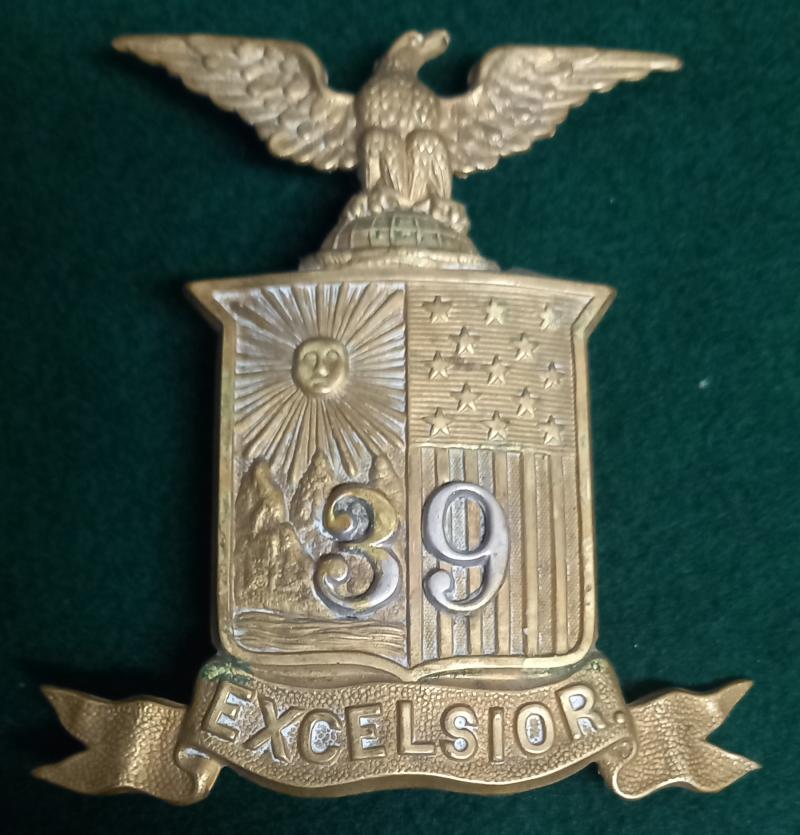 UNITED STATES of AMERICA  M-1881 HELMET PLATE