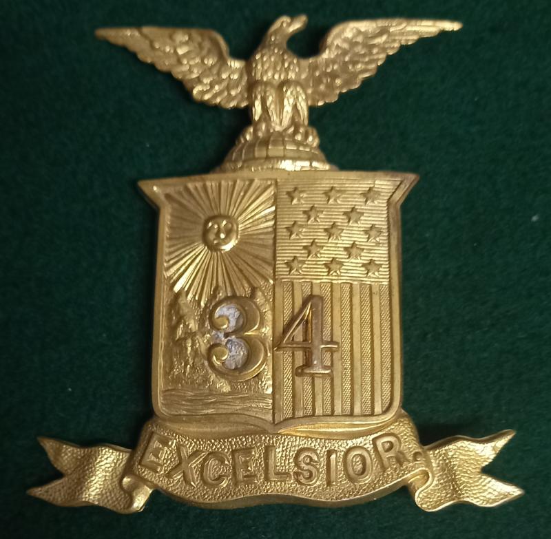 UNITED STATES of AMERICA  M-1881 HELMET PLATE