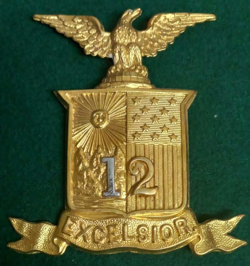 UNITED STATES of AMERICA  M-1881 HELMET PLATE