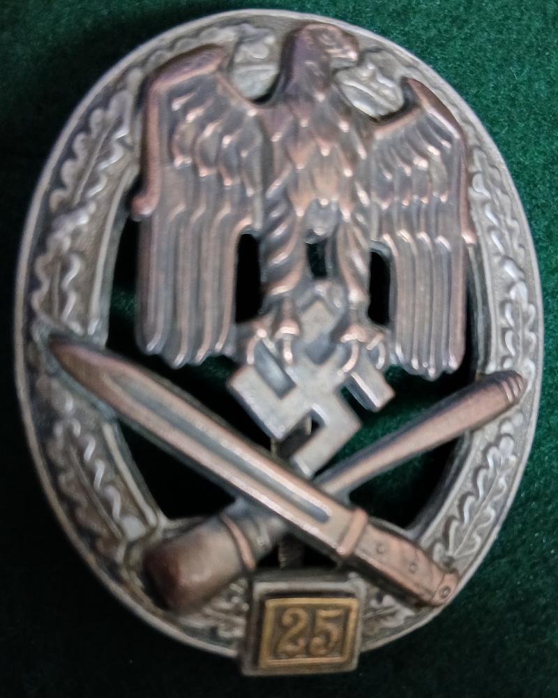 GERMAN WW2  GENERAL ASSAULT BADGE