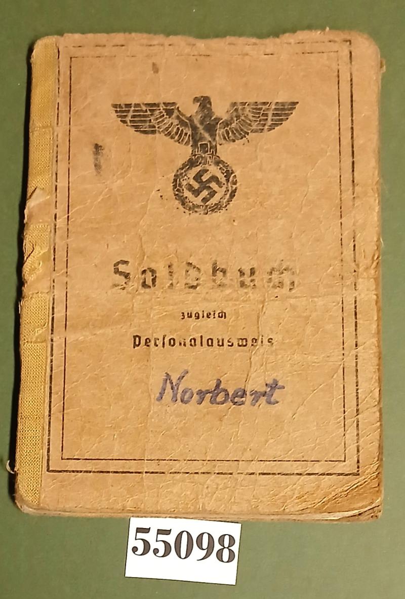 WW2 GERMAN ARMY SOLDBUCH