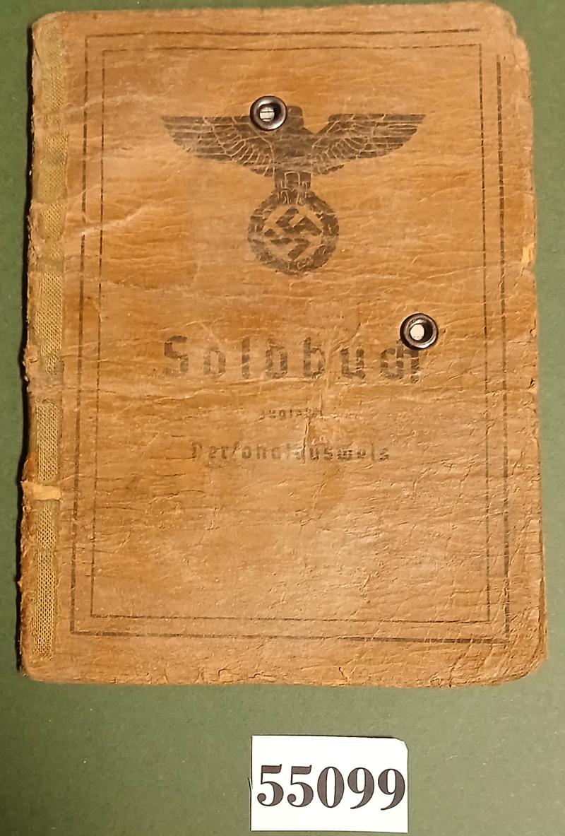 WW2 GERMAN ARMY SOLDBUCH