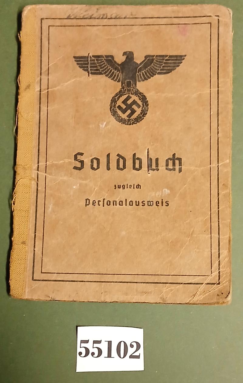 WW2 GERMAN ARMY SOLDBUCH