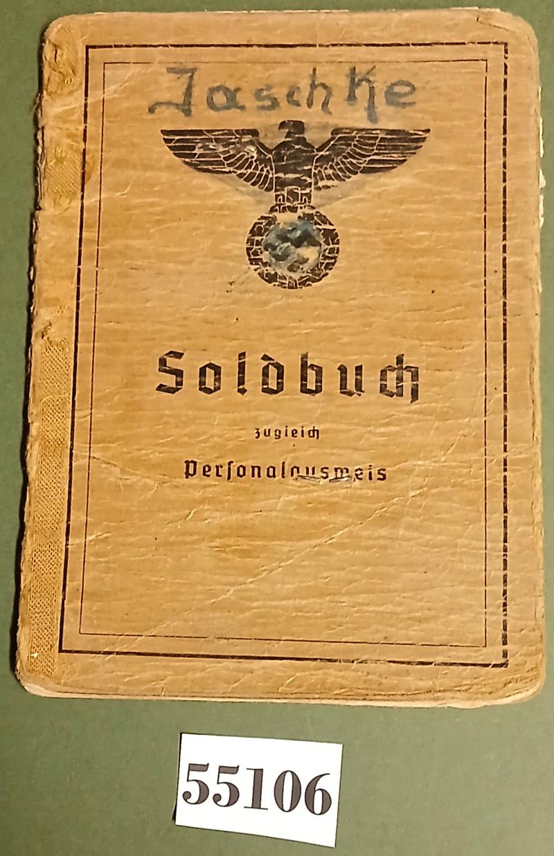 WW2 GERMAN ARMY SOLDBUCH