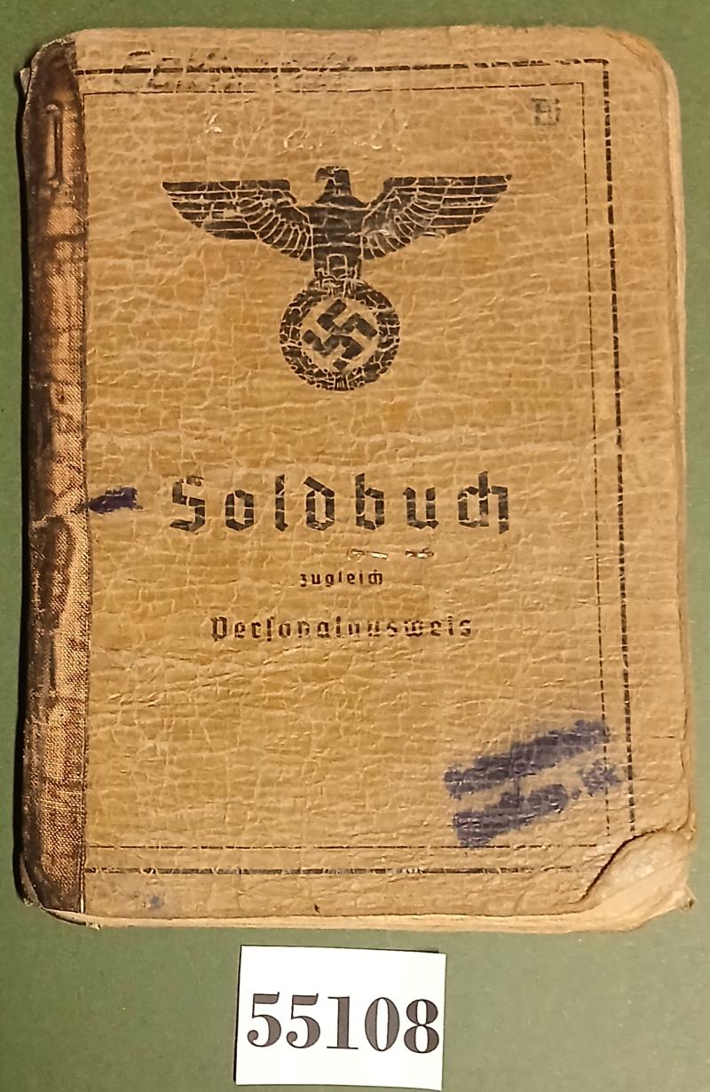 WW2 GERMAN ARMY SOLDBUCH
