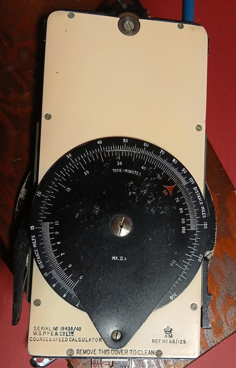 RAF Pilot's Course & Speed Calculator MK IIA
