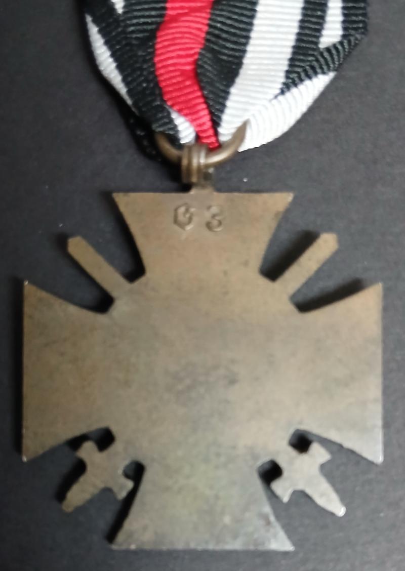 German WWI Service Cross