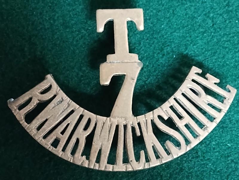 THE ROYAL WARWICKSHIRE REGIMENT