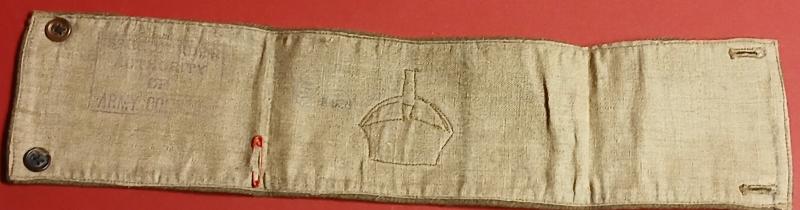 WW1 LORD DERBY SCHEME ARM BAND