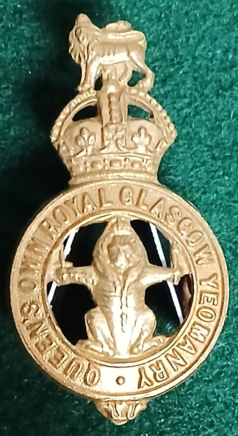 THE QUEEN’S OWN ROYAL GLASGOW YEOMANRY
