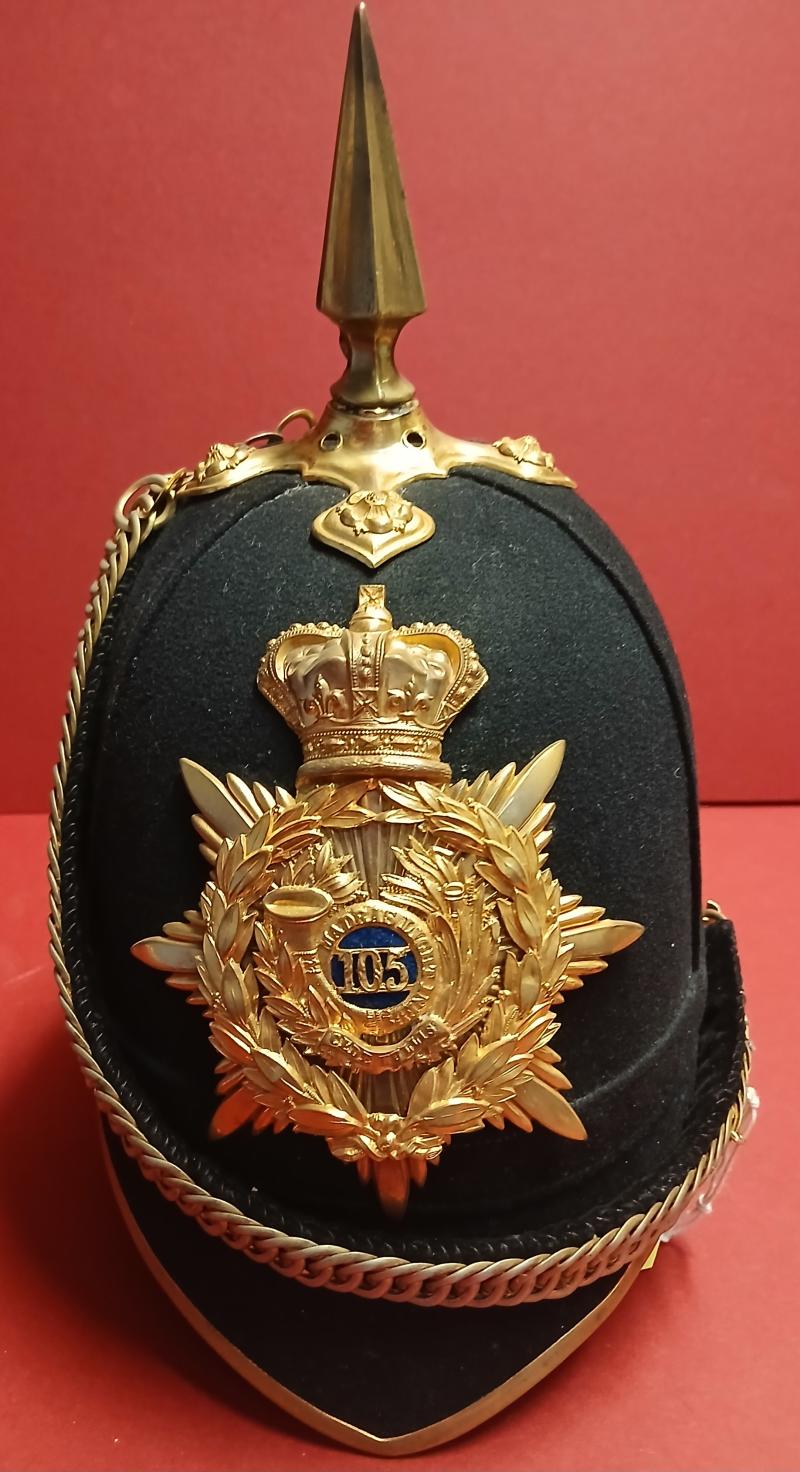 HOME SERVICE BLUE CLOTH HELMET 1868-1881..