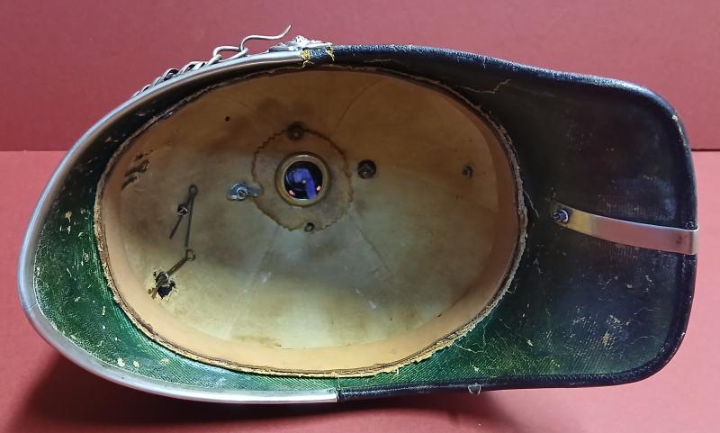 HOME SERVICE BLUE CLOTH HELMET 1868-1881..