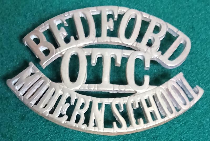 Bedford Modern School OTC Shoulder Title