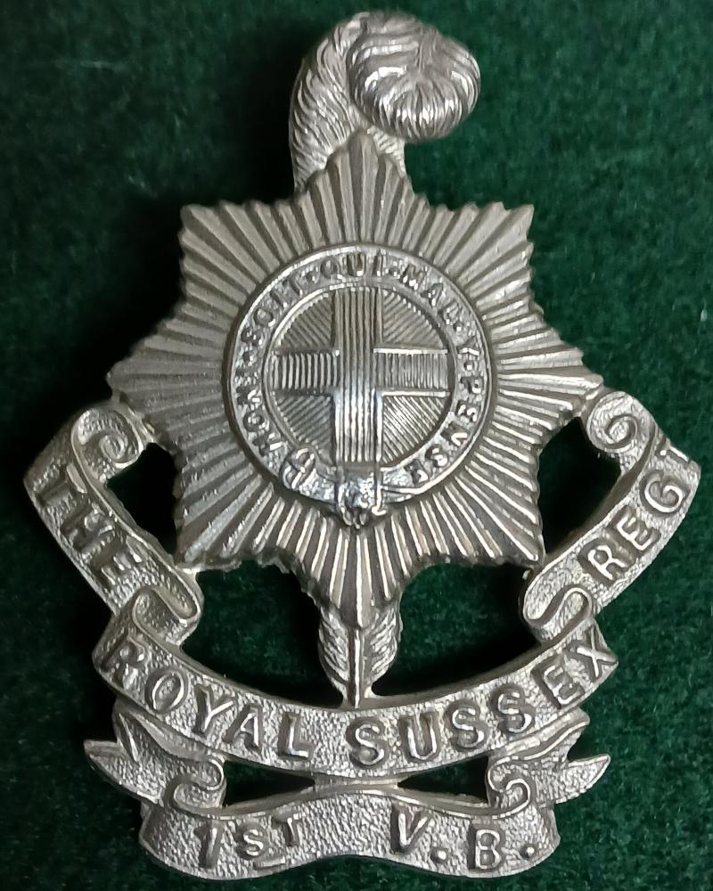 THE ROYAL SUSSEX REGIMENT 1ST VOLUNTEER BTTN