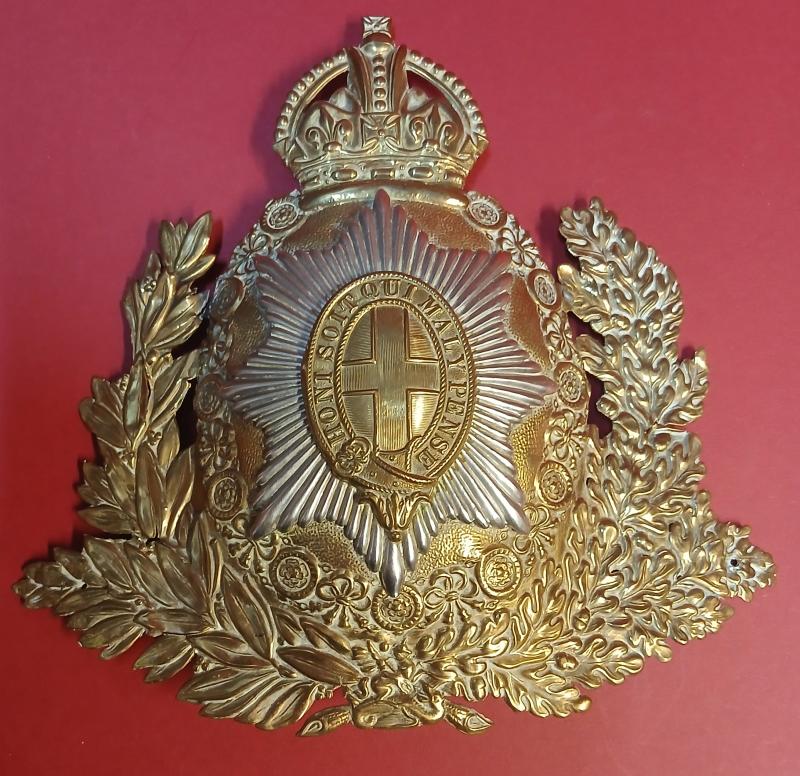HOUSEHOLD CAVALRY - HELMET PLATE