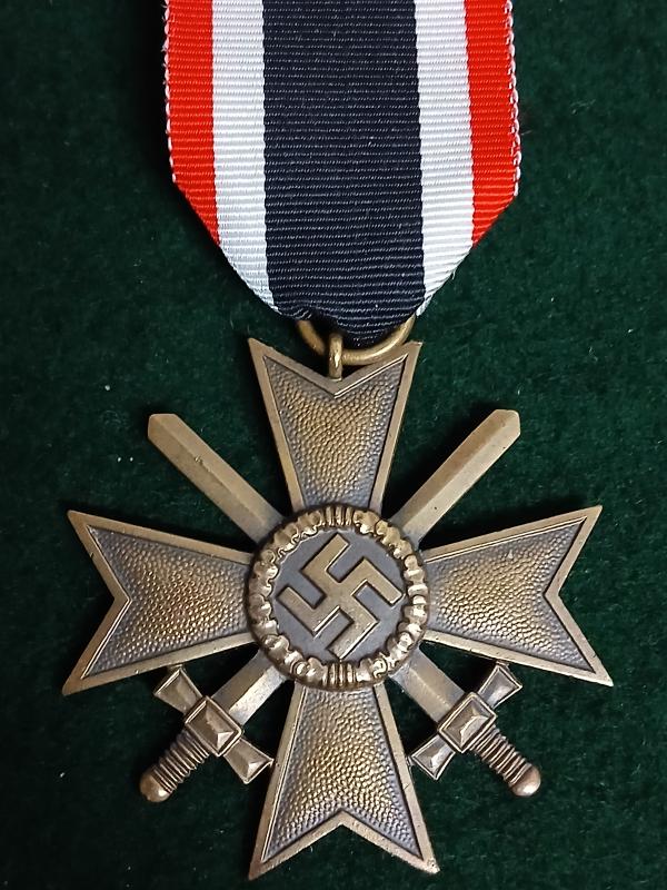 WW2 GERMAN WAR MERIT CROSS 2ND CLASS
