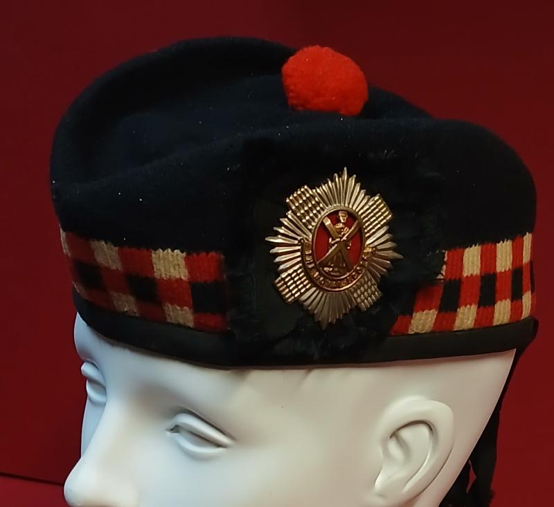 SCOTTISH REGIMENT POST WW2 GLENGARRY .