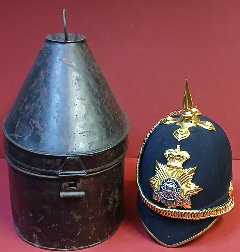 OFFICERS HOME SERVICE HELMET. 1890 - 1901