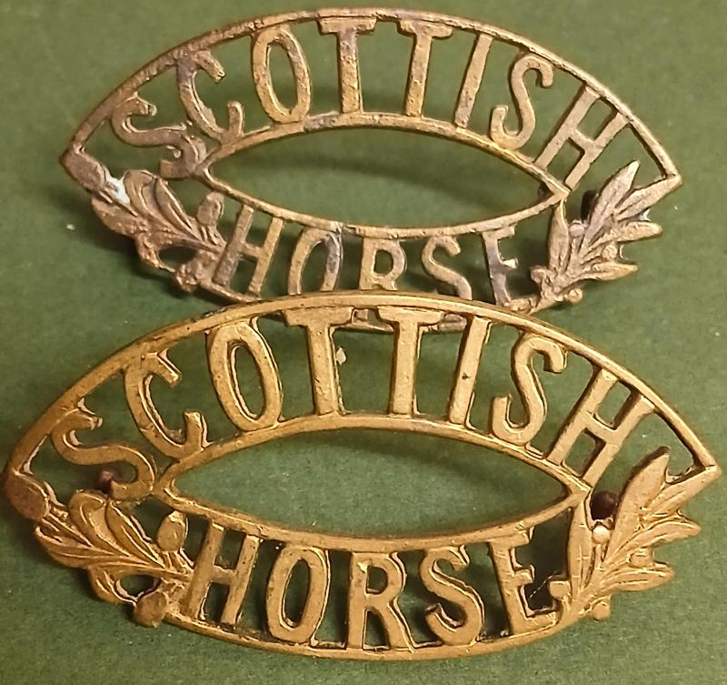 THE SCOTTISH HORSE YEOMANRY