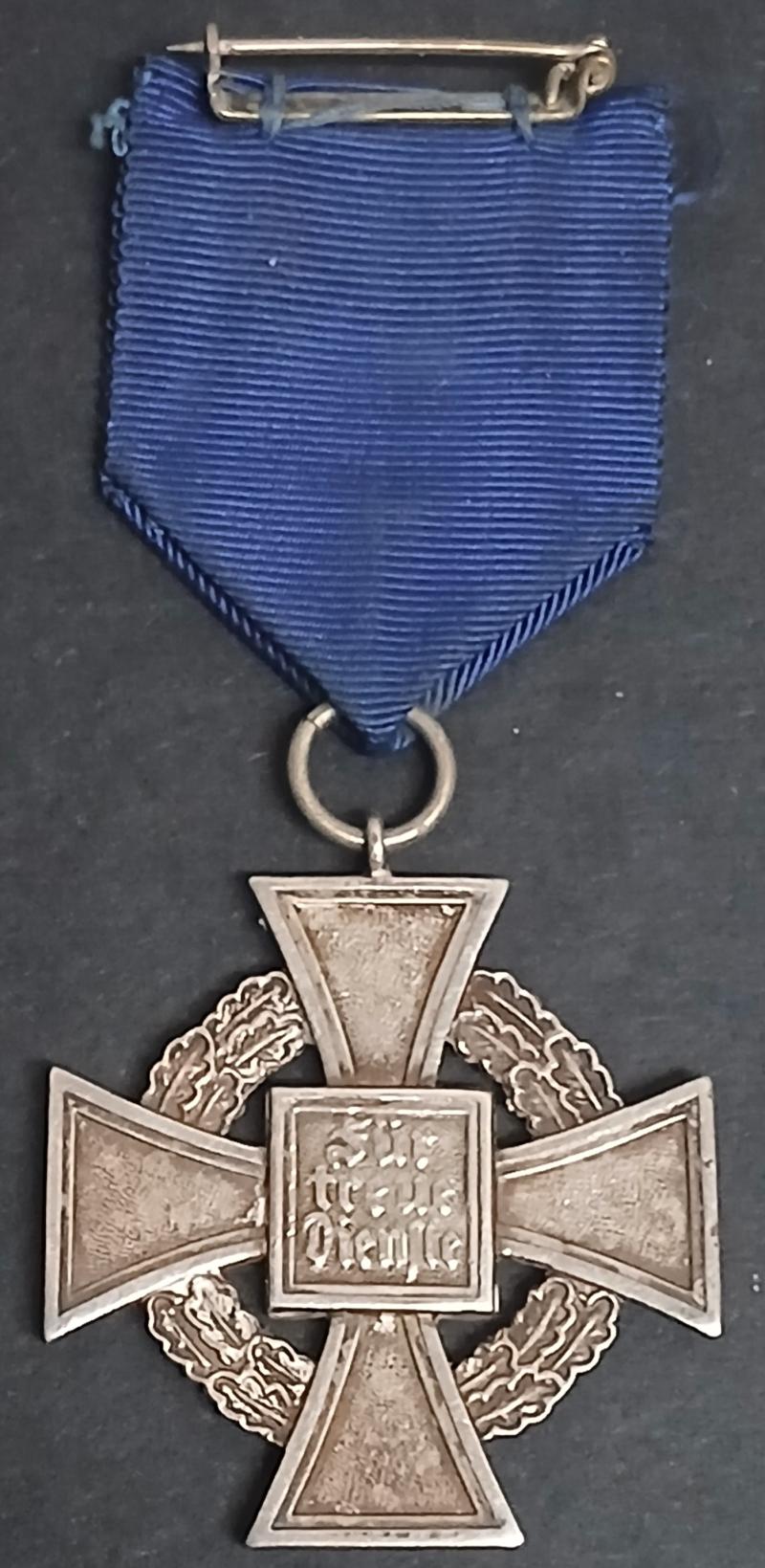 3rd REICH 25 YEAR FAITHFUL SERVICE DECORATION