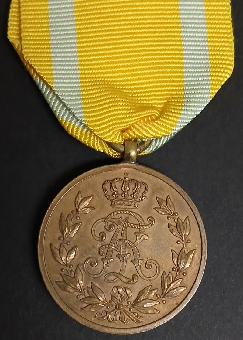 Kingdom of Saxony Friedrich-August III Medal Military Merit Medal