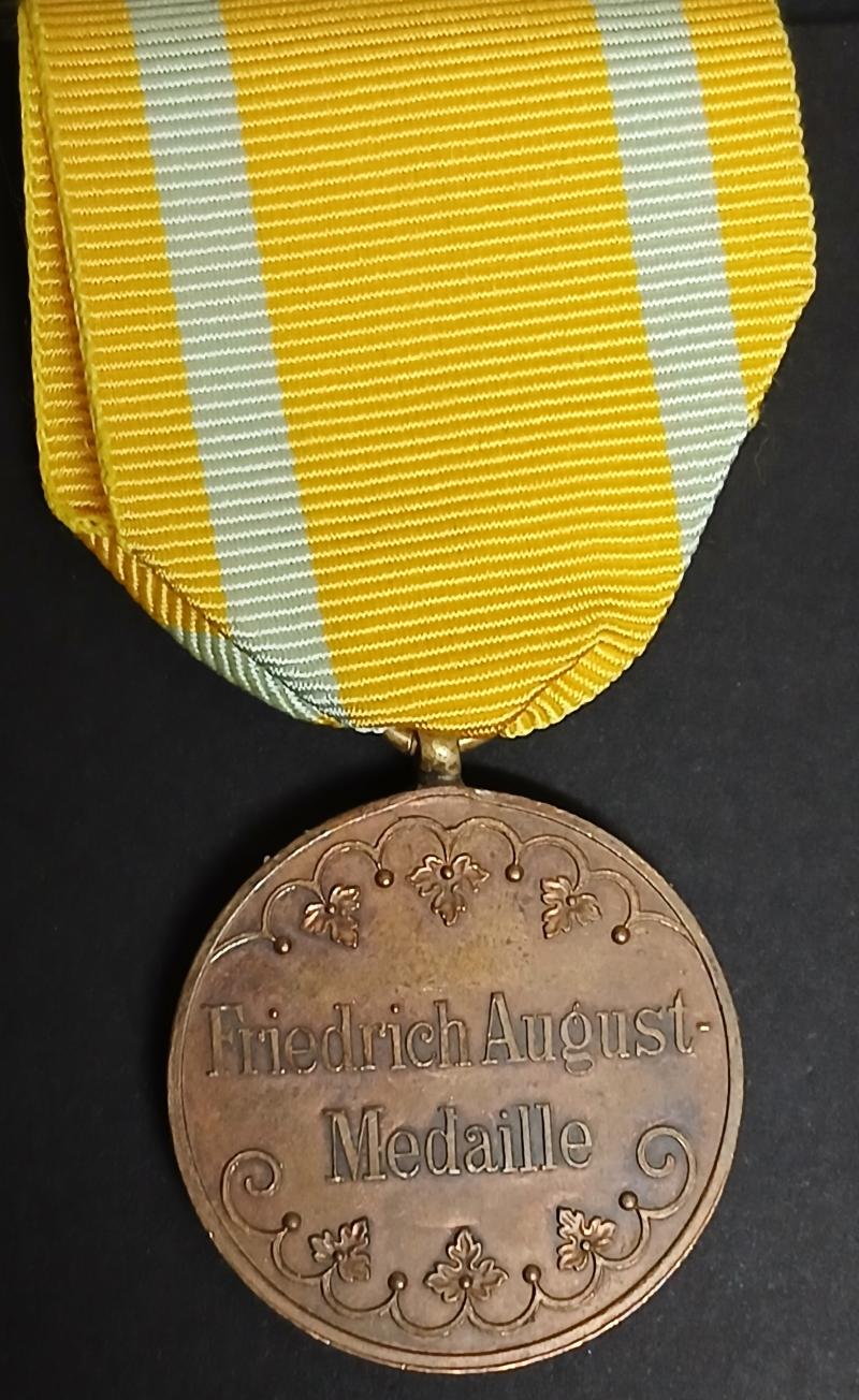 Kingdom of Saxony Friedrich-August III Medal Military Merit Medal