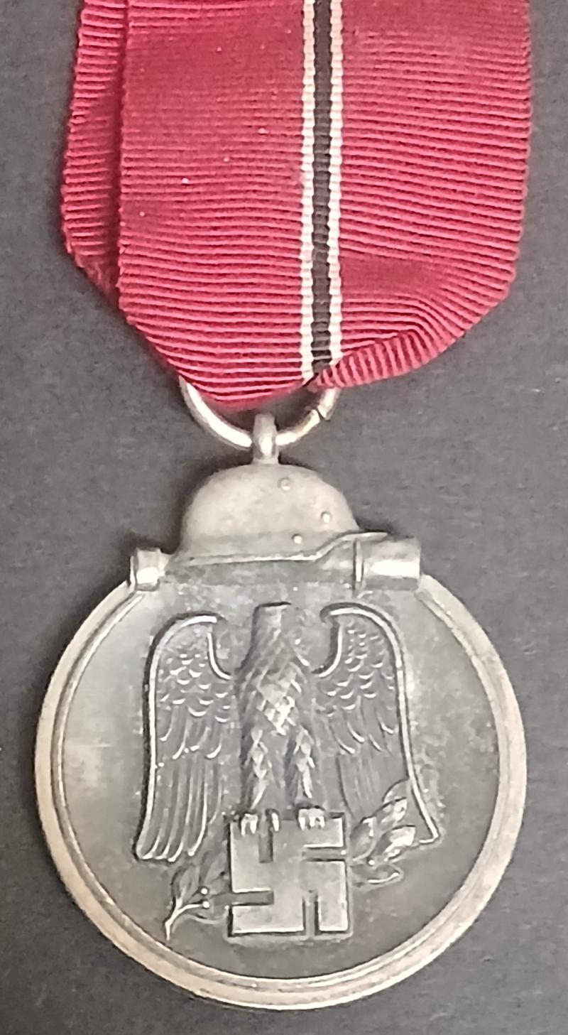 GERMAN WWII WINTER BATTLE IN THE EAST MEDAL .